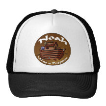 Noah Was A Prepper Trucker Hat