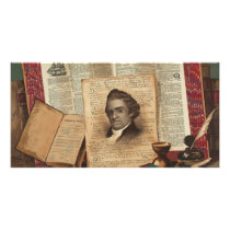 Noah Webster The Schoolmaster of the Republic Picture Card