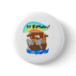 Noah's Ark 1st Birthday buttons