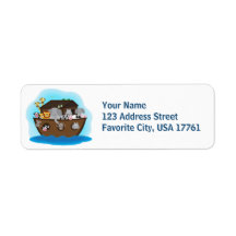 Noah's Ark Address Labels