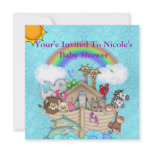 Noahs Ark Baby Shower Invitation
