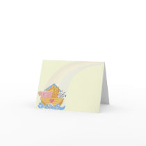 Noah's Ark Birth Announcement Notecards