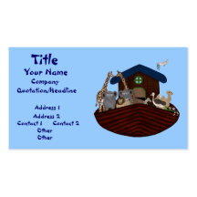 Noah's Ark Business Card