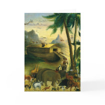 Noah's Ark by Joseph Henry Hidley Greeting Cards