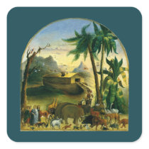 Noah's Ark by Joseph Henry Hidley Sticker