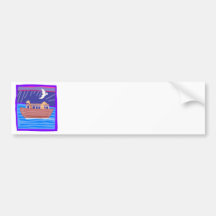Noah's ark Christian artwork_2 Bumper Stickers