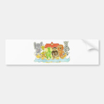 Noah's Ark Critters Bumper Stickers
