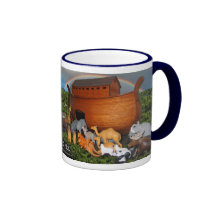 Noahs Ark Diorama Coffee Mug
