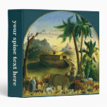 Noahs Ark, Hidley, Vintage Victorian Religious Art 3 Ring Binder