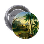 Noahs Ark, Hidley, Vintage Victorian Religious Art Buttons