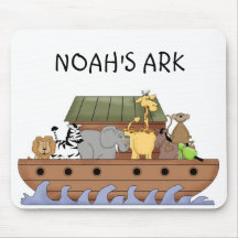 Noah's Ark mouse pad