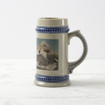 Noahs Ark on Mount Ararat Stein Mugs