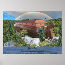 Noahs Ark Poster Genesis 8:19