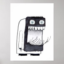 Noam Chompsky Print
