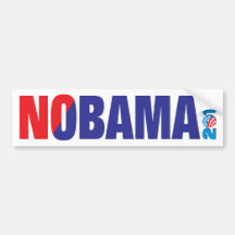 NOBAMA 2012 BUMPER STICKER