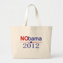 NObama 2012 election Canvas Bags