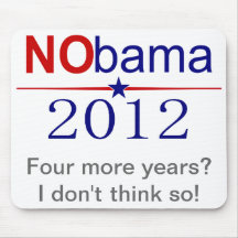 NObama 2012 election Mouse Pads