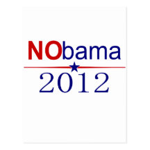 NObama 2012 election Post Cards