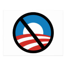 Nobama 2012 Logo Postcard