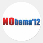 Nobama 2012 - No Obama Sticker