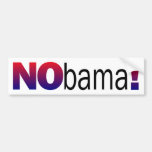 Nobama Anti-Obama Bumper Sticker