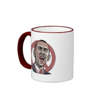 Nobama Anti Obama Circle Slash Gear Mug