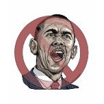 Nobama Anti Obama Circle Slash Gear t-shirts