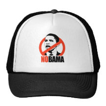 NOBAMA / ANTI-OBAMA T-SHIRT MESH HAT