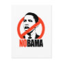 NOBAMA / ANTI-OBAMA T-SHIRT POST CARD
