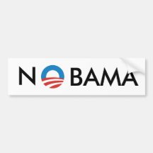 NOBAMA AUTOCOLLANTS POUR VOITURE