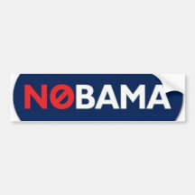 NOBAMA AUTOCOLLANTS POUR VOITURE