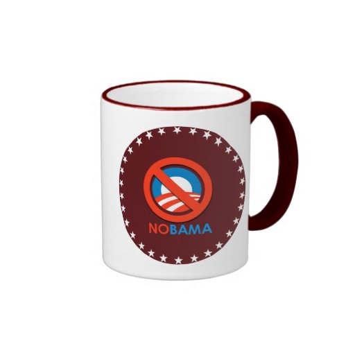 NOBAMA / NO OBAMA COFFEE MUG