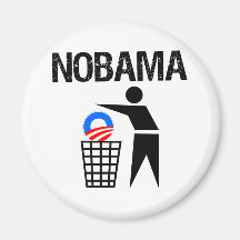 NoBama Refrigerator Magnets