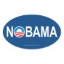NOBAMA OVAL STICKER