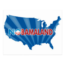 Nobamaland Postcard