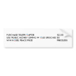 NOBEL SPEECH PRIZE WINNER BUMPER STICKER