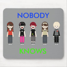 NOBODY KNOWS Mousepad