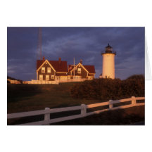 Nobska Lighthouse Cape Cod Wood's Hole Cards