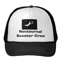 Noctournal Scooter Crew hat