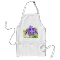 Nodding Blue Columbine Apron