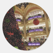 Noël à Paris Autocollants