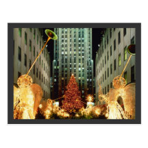 Noël au centre de Rockefeller Cartes Postales