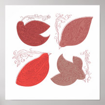 Noel Bird Print