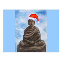 Noël Bouddha ! Cartes Postales