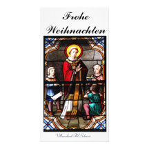 Noël carte de photo heureux cartes avec photo