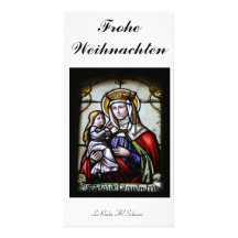 Noël carte de photo heureux photocartes