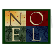 NOEL Christmas Card