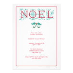 Noel Christmas Party Holiday Invitation