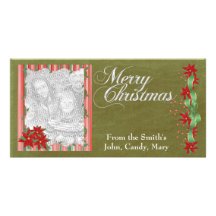 Noël de vacances de Photocard Photocartes Personnalisées