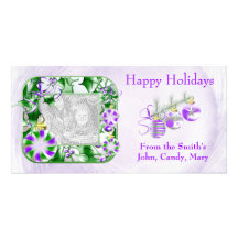 Noël de vacances de Photocard Cartes Avec Photo